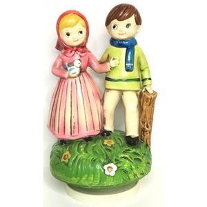 Vintage Music Box Boy & Girl VINTAGE BERMAN & ANDERSON INC.